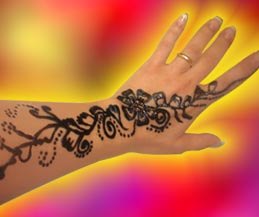 henna tattoos